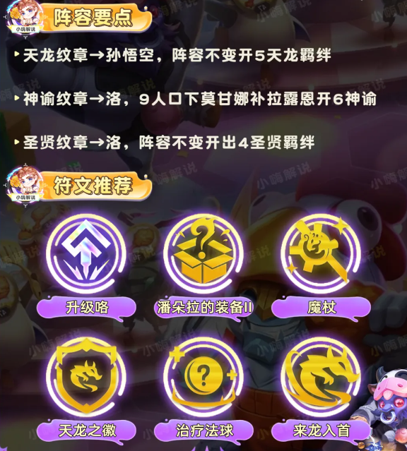 云顶之弈S11天龙神谕九五阵容推荐 天龙神谕九五阵容装备搭配攻略[多图]图片3